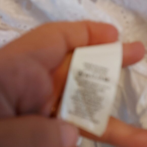 Kate Spade Peblum eyelet lace flounce tee top - Picture 5 of 8